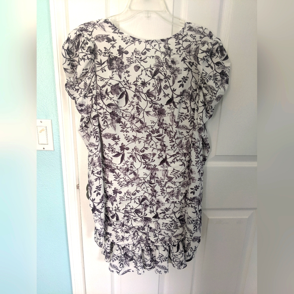 Floral cocktail dress